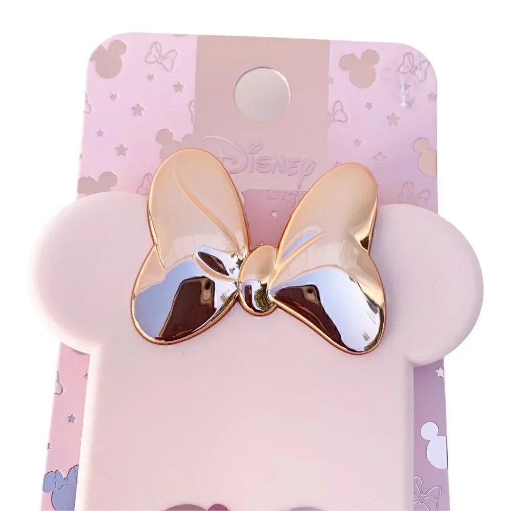 Disney Womens Multicolor Minnie Mouse Rubber Handled Paddle Hair Brush One Size
